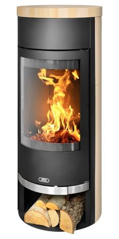 Печь-камин ABX Vigo, черная сталь, бразильский песч.с верх. плитой в Иванове